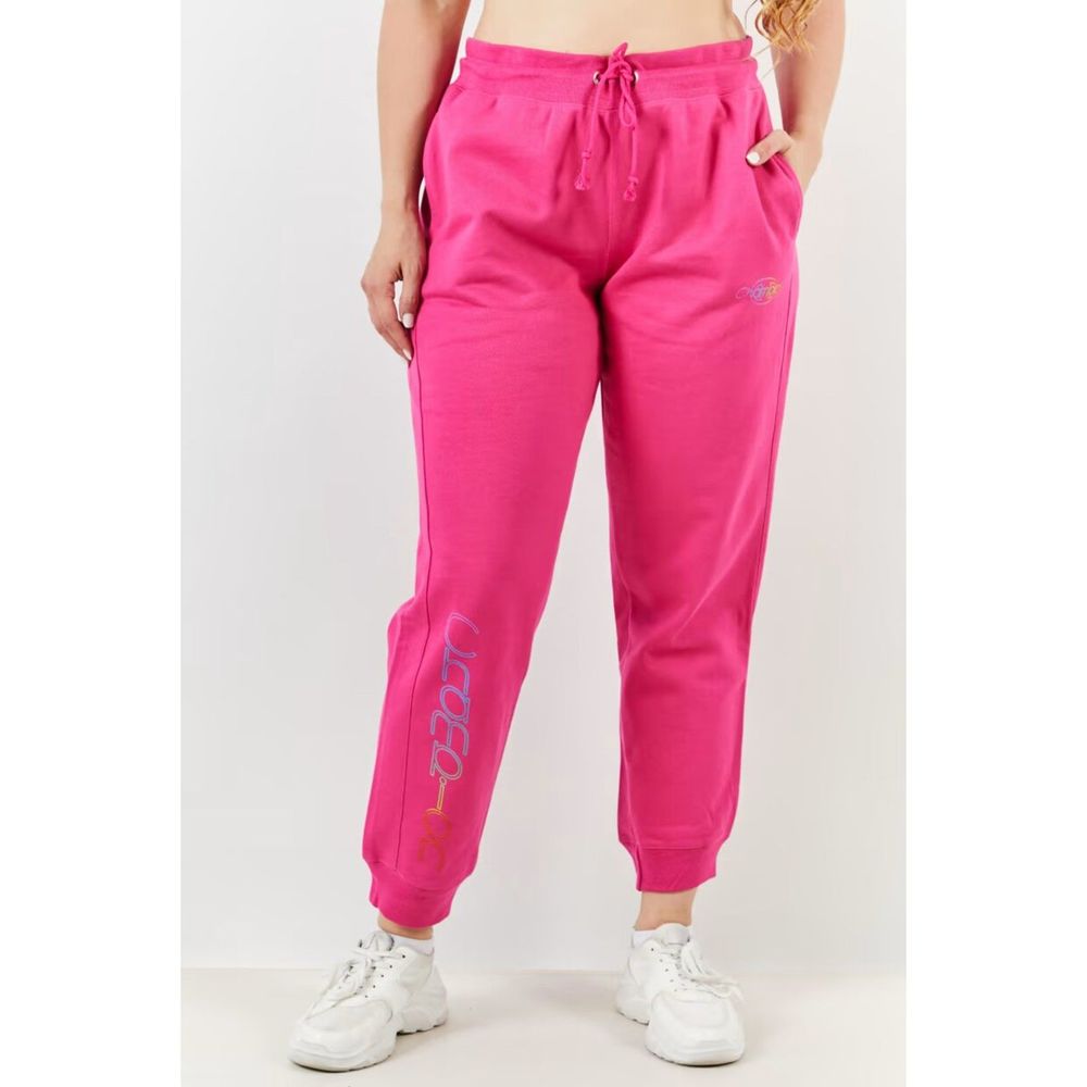 Champion Women's Reverse Weave Sport Fit Drawstring Jogger Sweatpants Fuchsia L